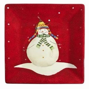 Oneida - Debbie Taylor Kerman - Snowmates - Platter (NWT)